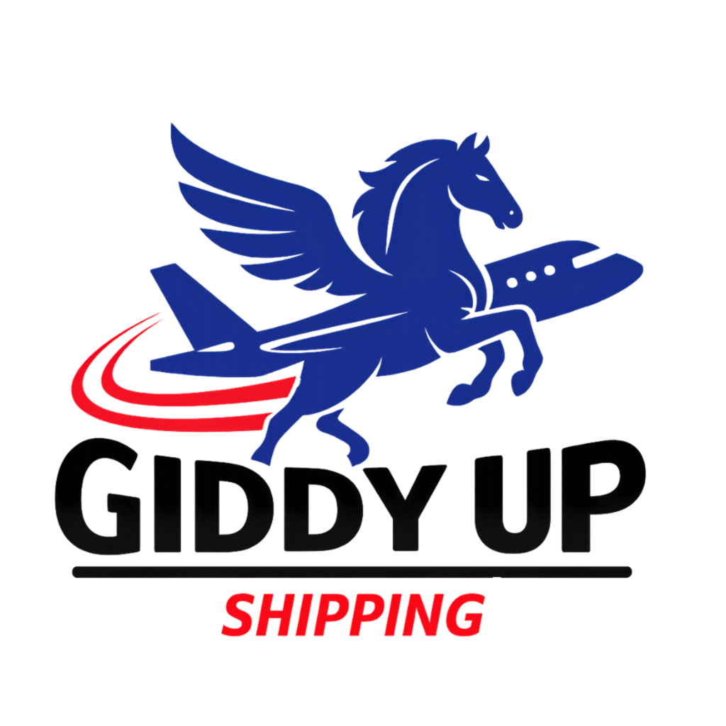 Giddy Up Shipping Logo